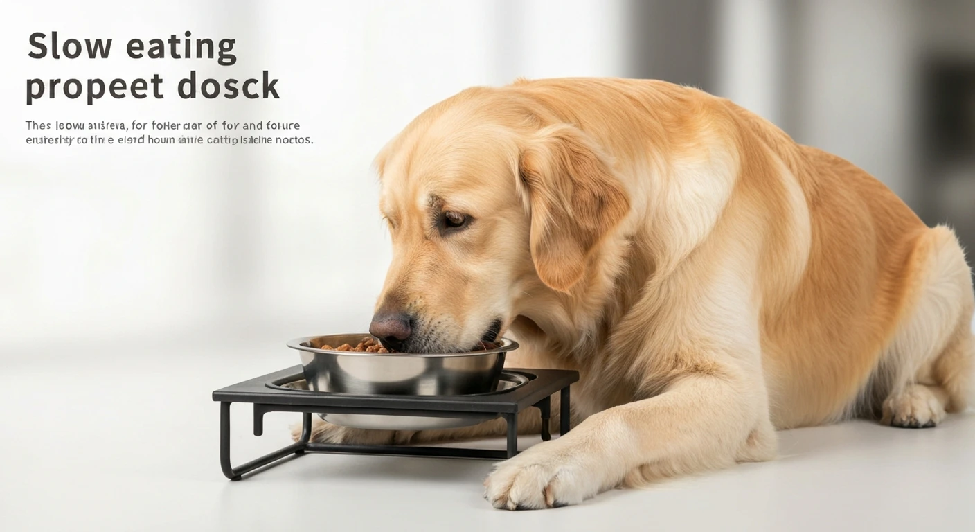 Le retournement d'estomac chez le chien : prevenir le risque